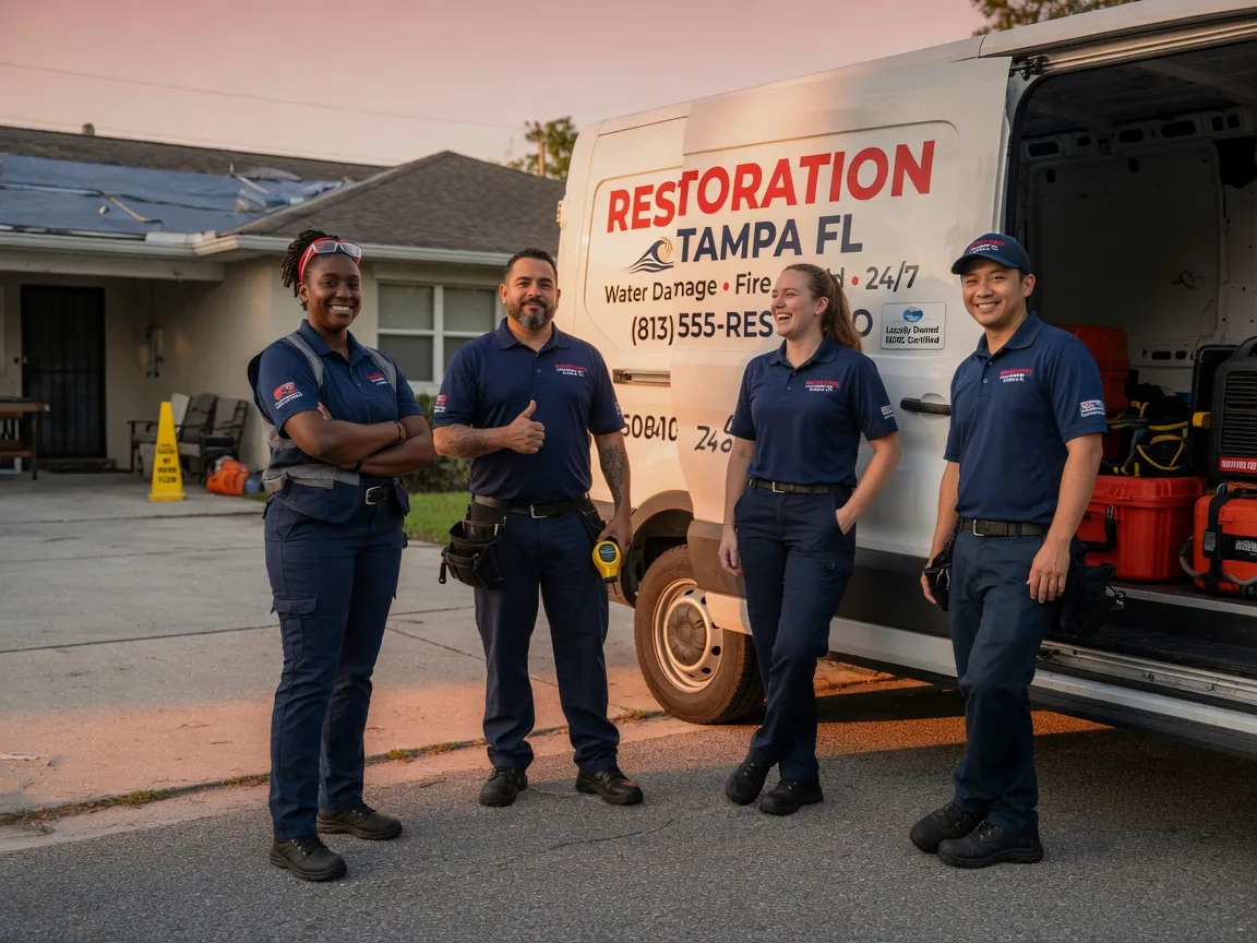 Water Damage Restoration company in Morristown, IN
