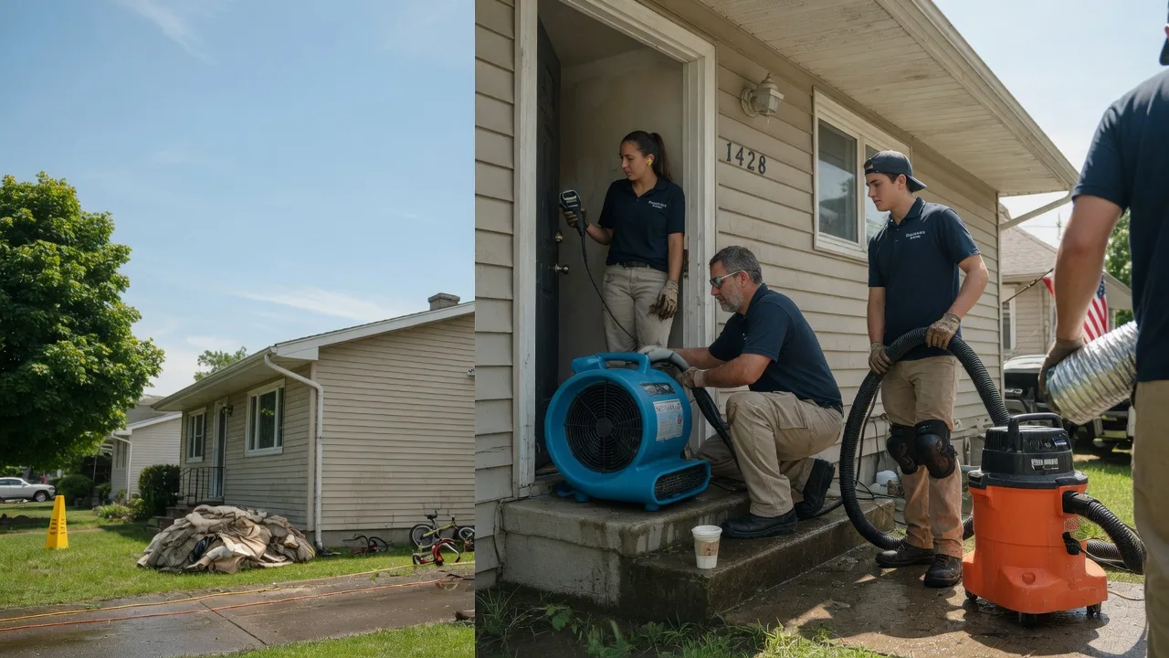 Water Damage Restoration in Morristown, IN near me